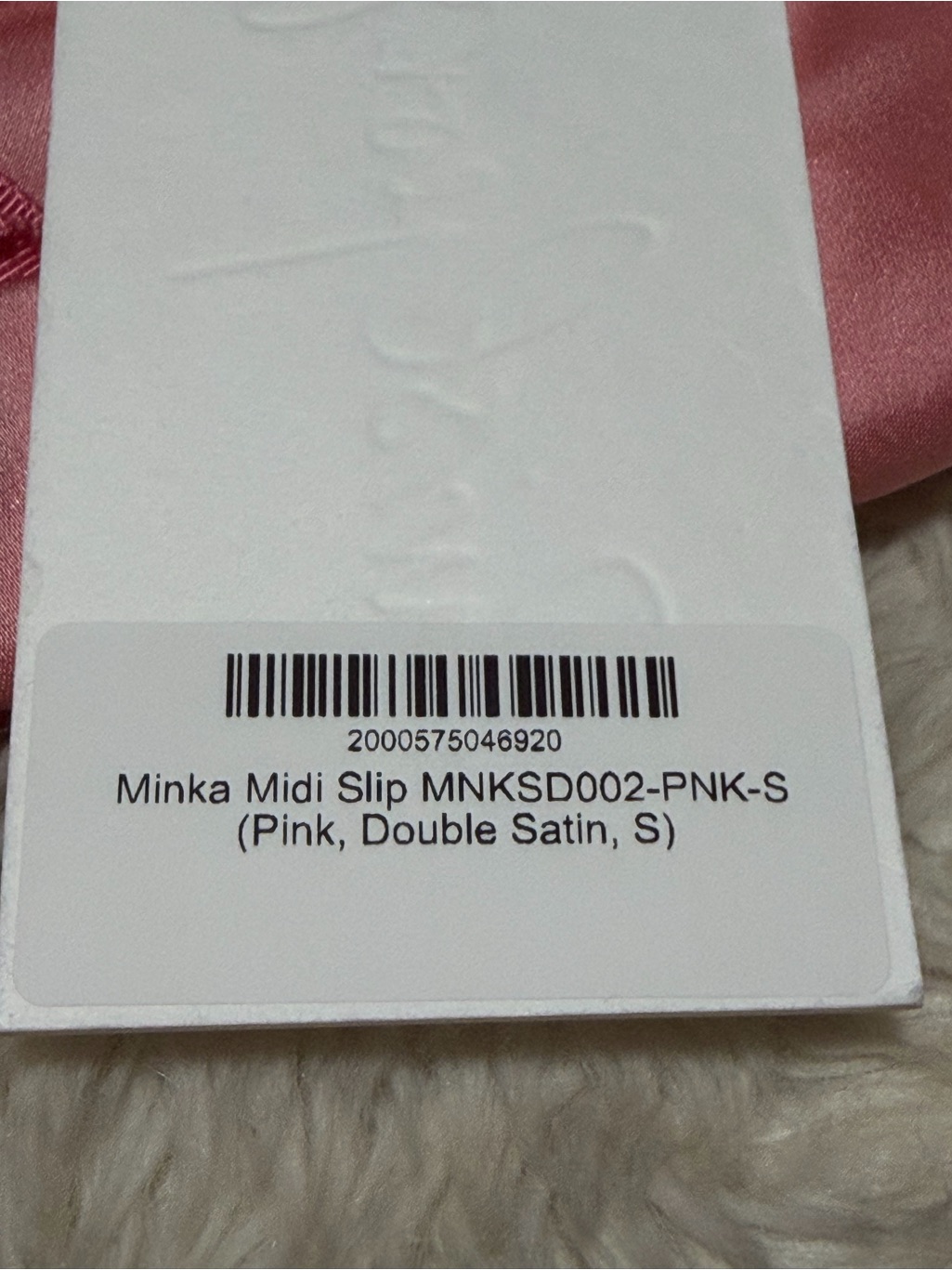 Nwt Paris Georgia Womens Minka Midi Slip Dress In Pink - Size Small — image 6 of 8